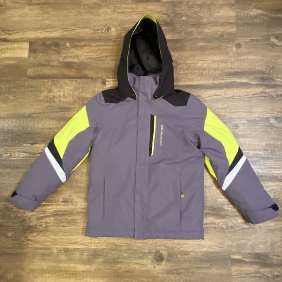 Obermeyer Fleet Ski Jacket Boy's Size 10-12 Years Medium Outdoor Ski Winter Coat - Picture 1 of 16